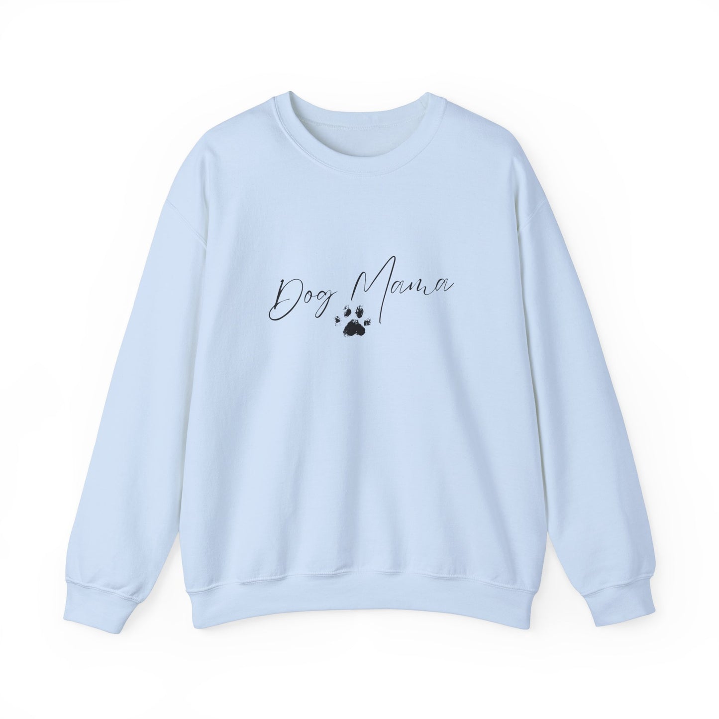 Paw Print Dog Mama Unisex Heavy Blend™ Crewneck Sweatshirt