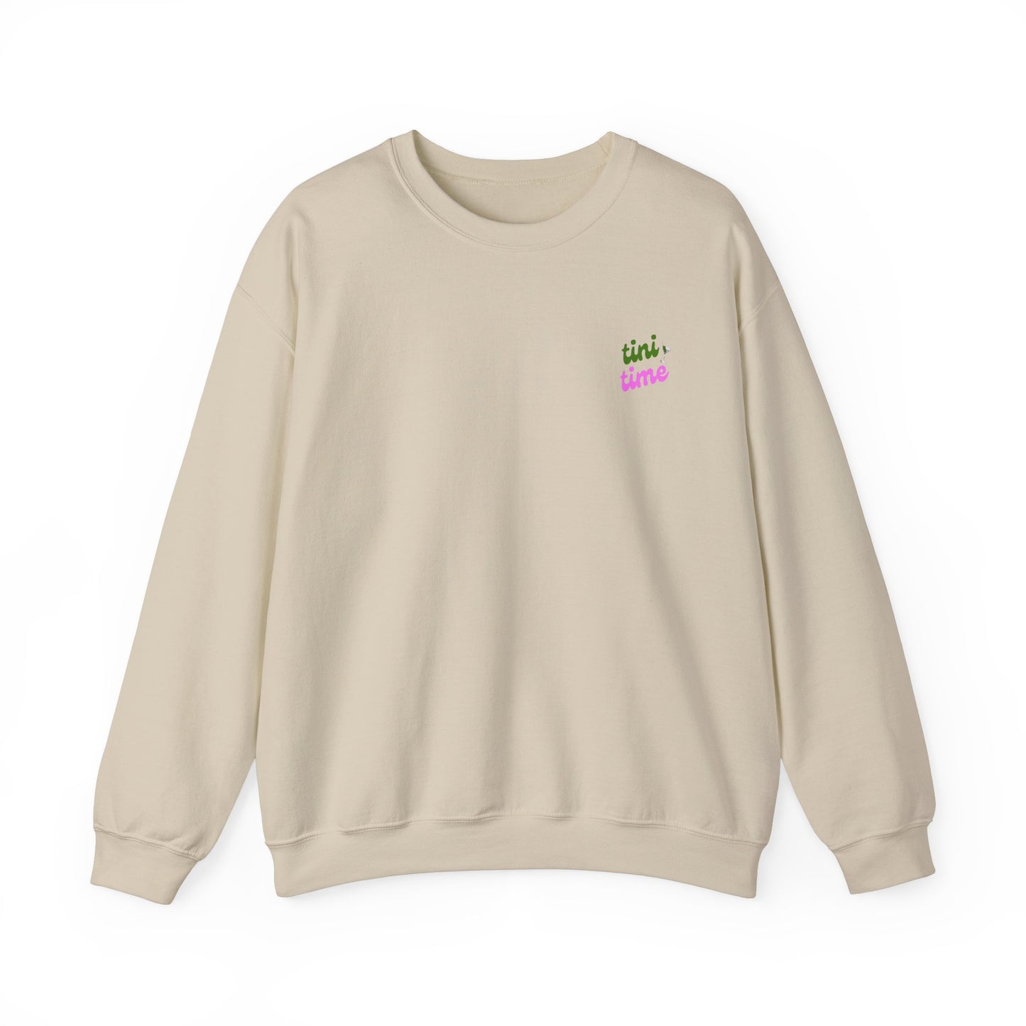 Retro Tini Time Unisex Heavy Blend™ Crewneck Sweatshirt