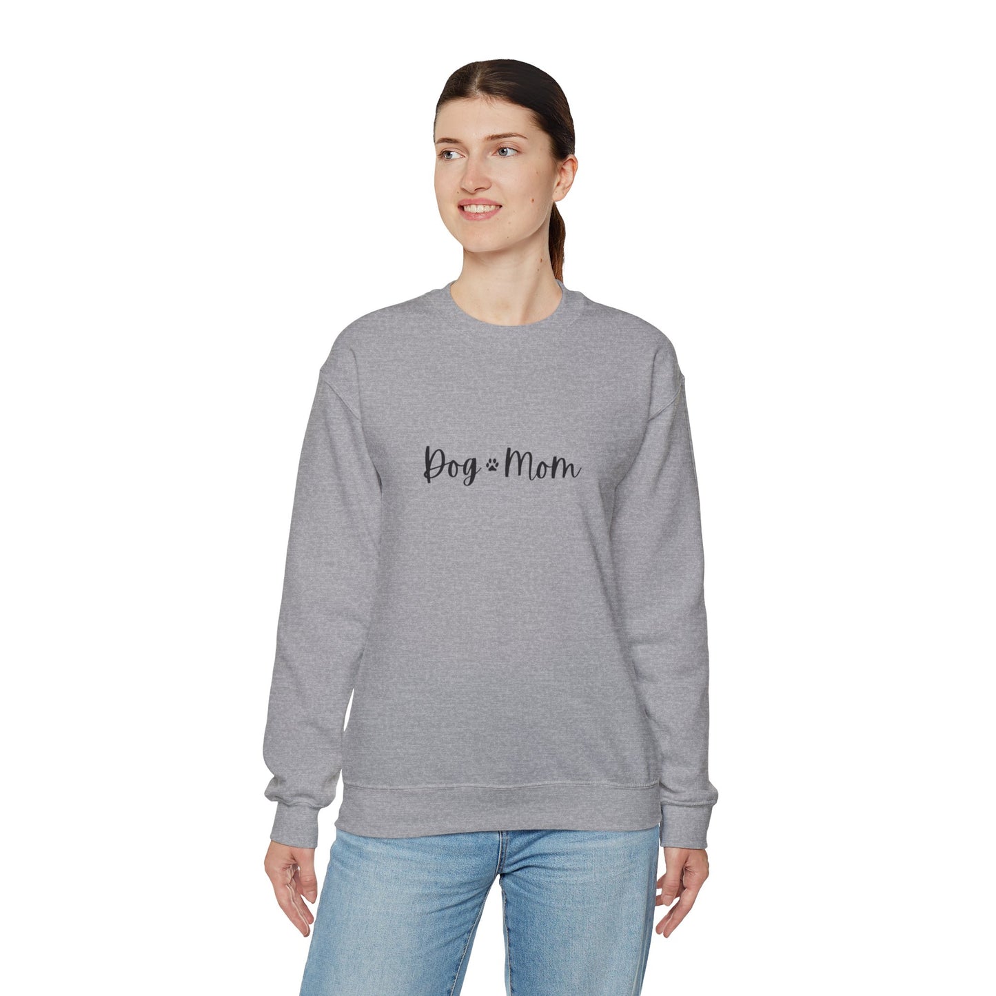 Dog Mom Unisex Heavy Blend™ Crewneck Sweatshirt