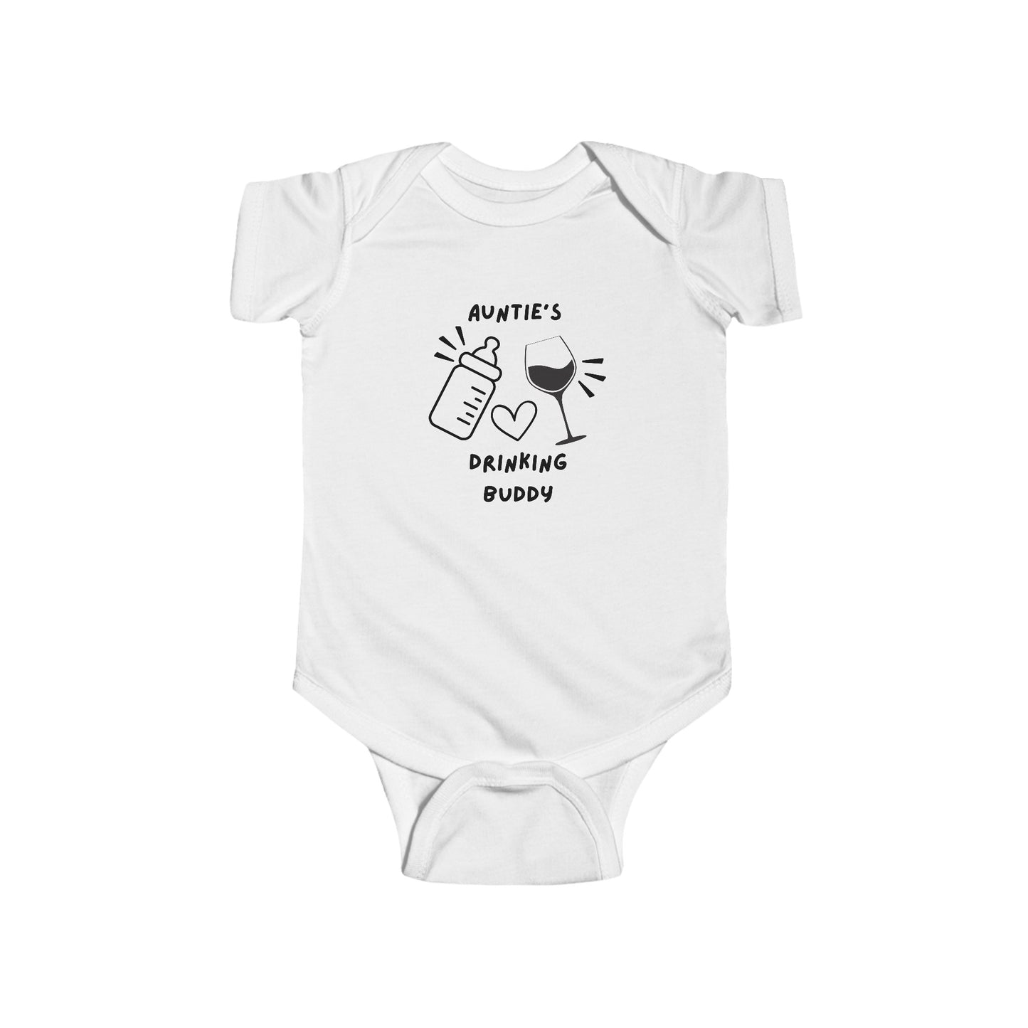 Auntie's Drinking Buddy Short Sleeve