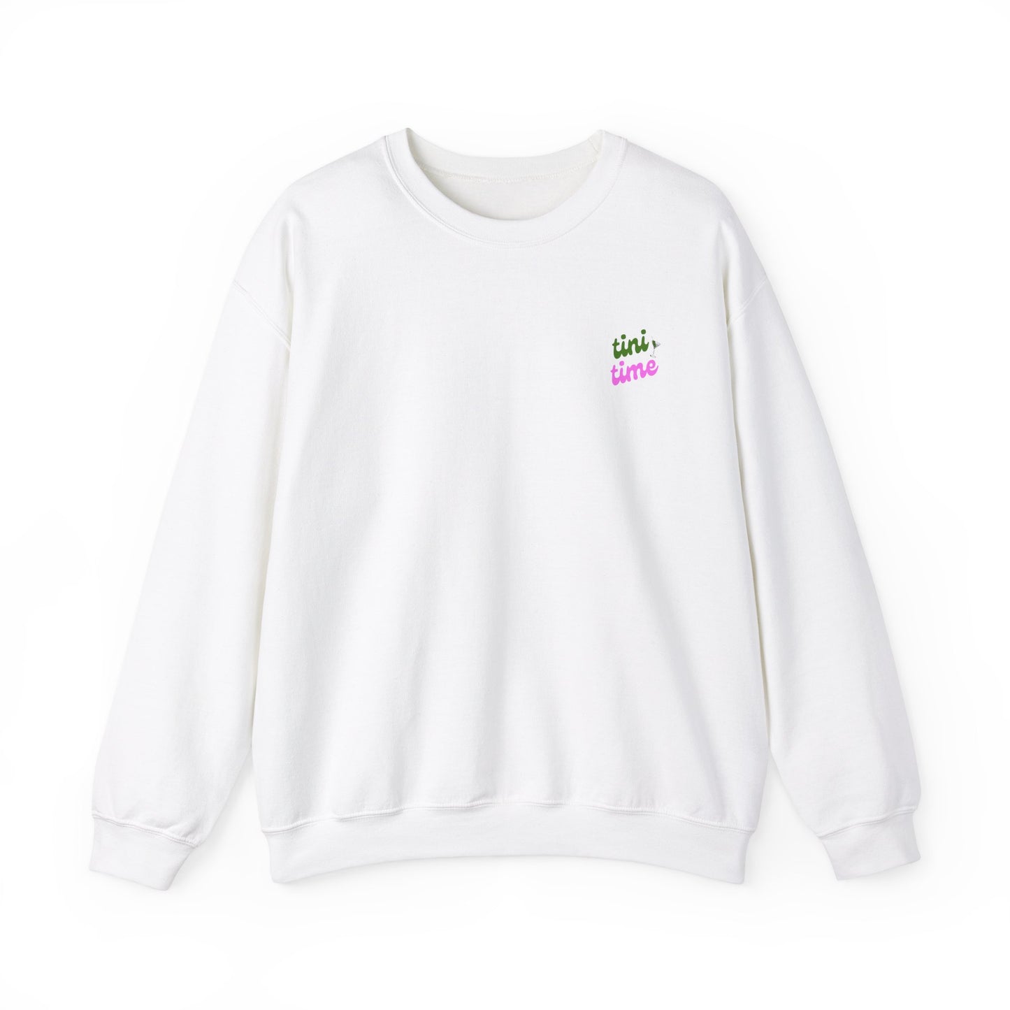 Retro Tini Time Unisex Heavy Blend™ Crewneck Sweatshirt