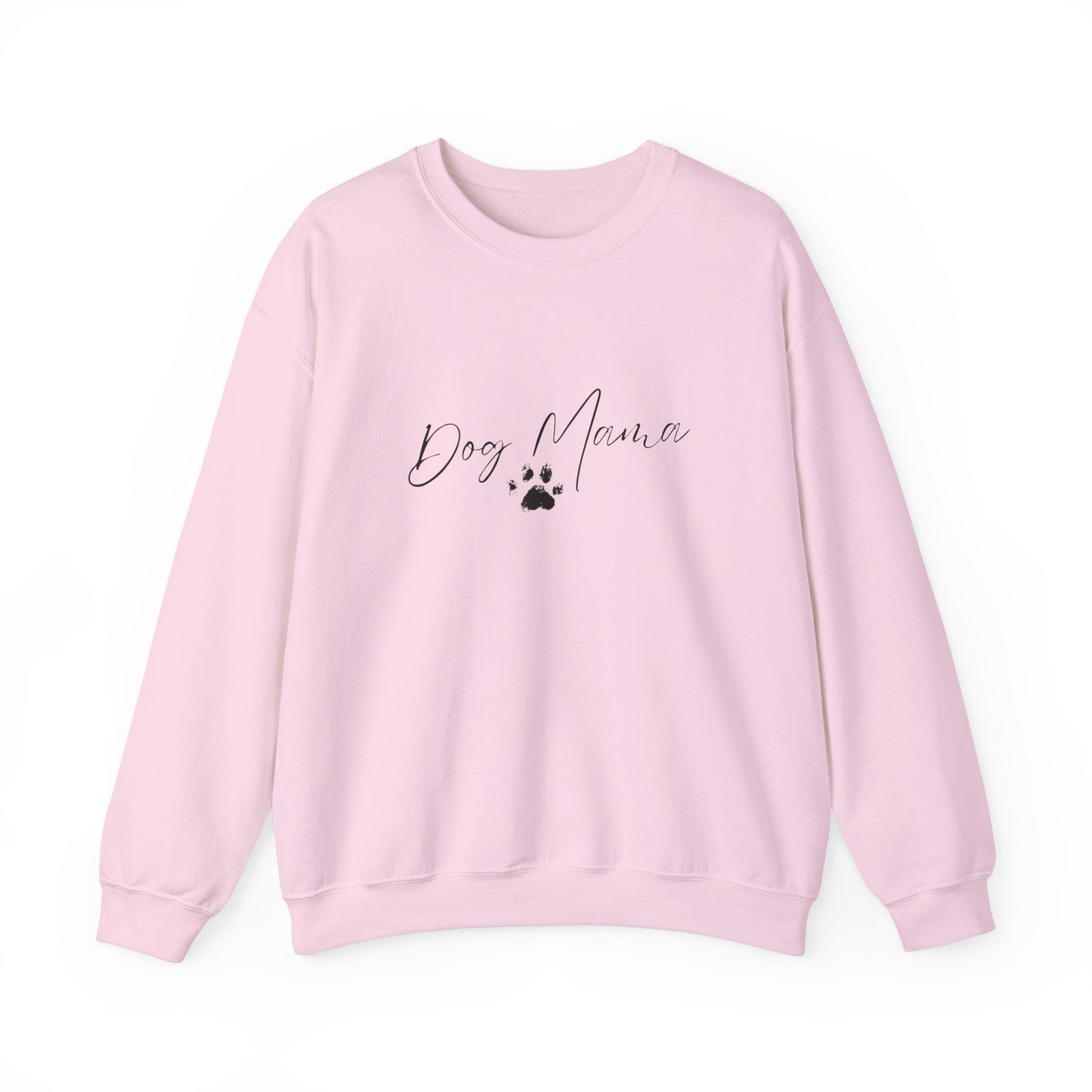 Paw Print Dog Mama Unisex Heavy Blend™ Crewneck Sweatshirt