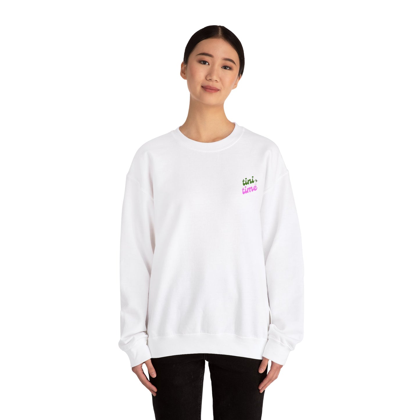 Retro Tini Time Unisex Heavy Blend™ Crewneck Sweatshirt