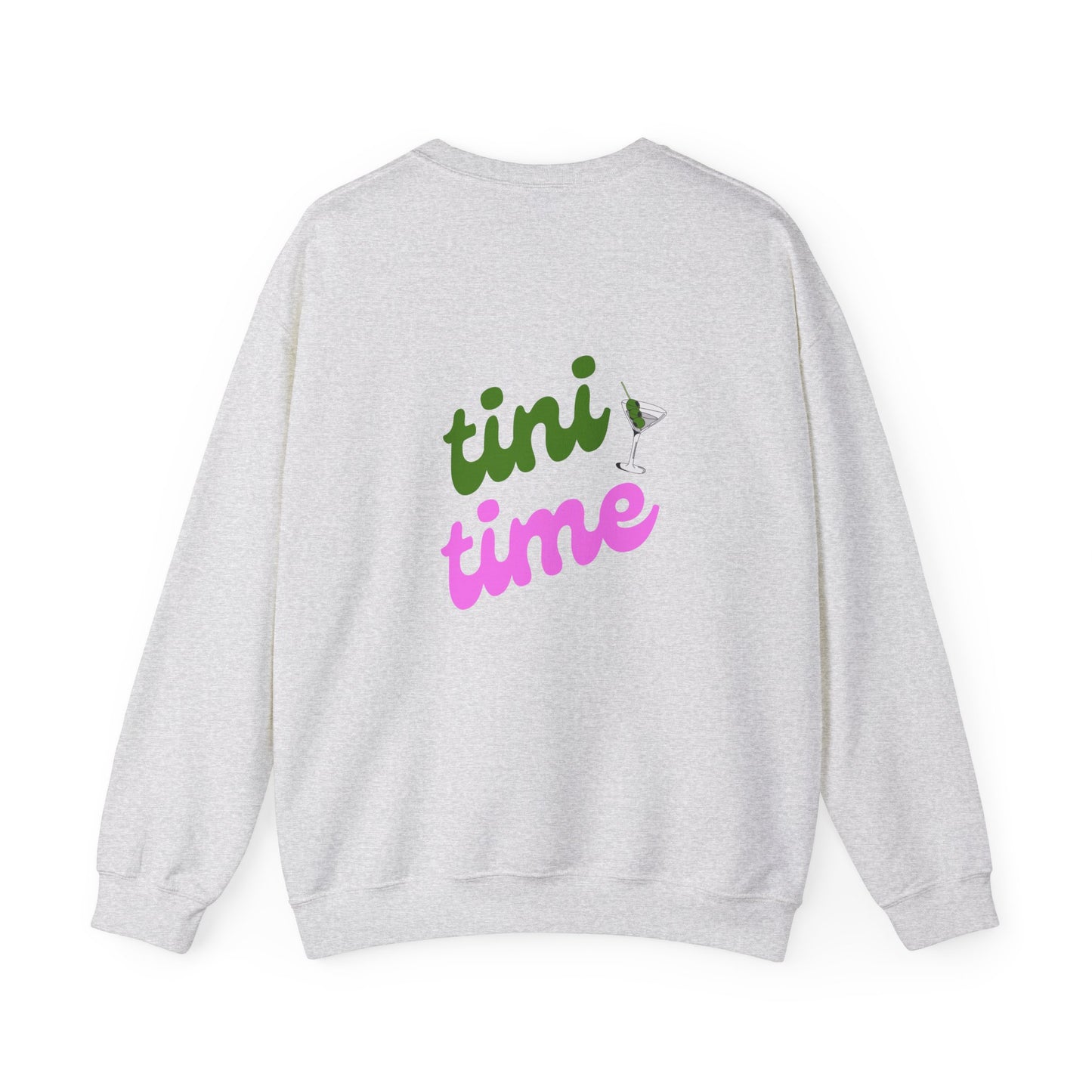 Retro Tini Time Unisex Heavy Blend™ Crewneck Sweatshirt