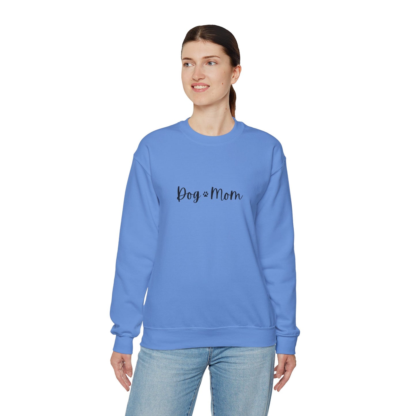 Dog Mom Unisex Heavy Blend™ Crewneck Sweatshirt